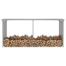 Abri Stockage Bois Acier