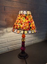 Lampe Vintage À Poser Multicolore