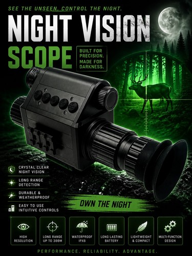 Night vision scope 300 yard - vision,