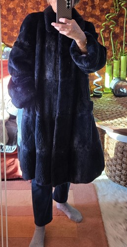 Manteau vison rasé t - en,
