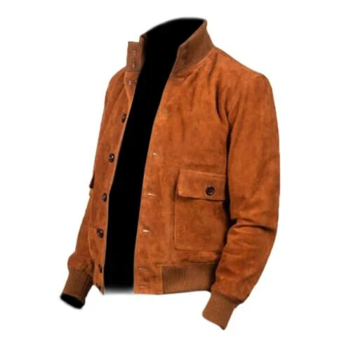 Blouson bomber homme - en, cuir