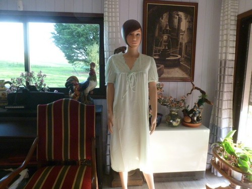 Jolie chemise nuit vintage - chemise,