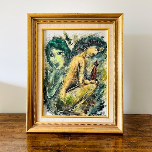 Tableau huile females - tableau, l'huile
