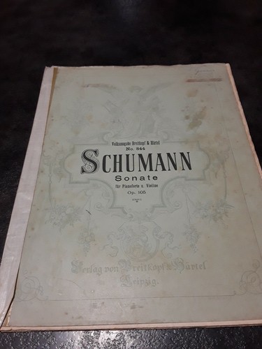 Schumann sonate 105 pour - "sonate,