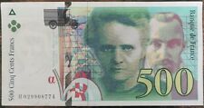 Billet de 500 francs Pierre et