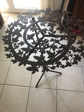 guéridon art déco en métal