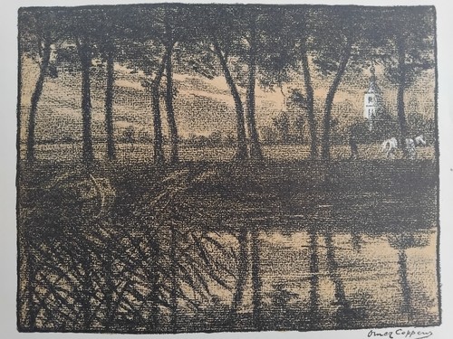 Omer coppens lithographie - coppens,