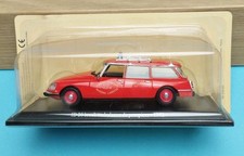 Voiture Citroën DS ID 20 Break Ambulance De Pompiers 1/43 Atlas