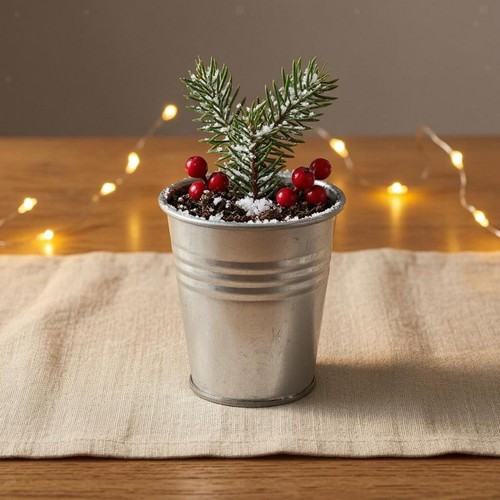 Mini pot fleurs fer - mini,