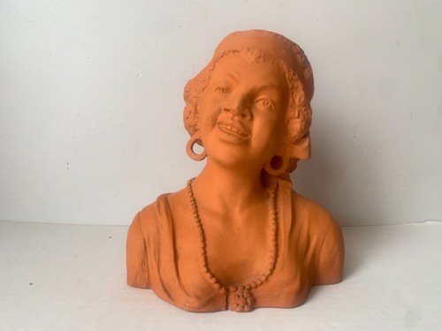 Ancien petit buste femme - ancien, en
