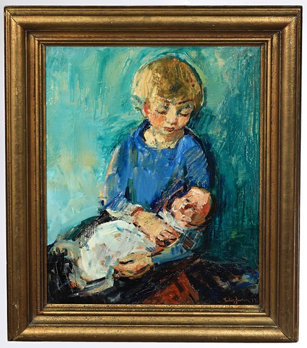 Ludvig jacobsen huile sur - ludvig,