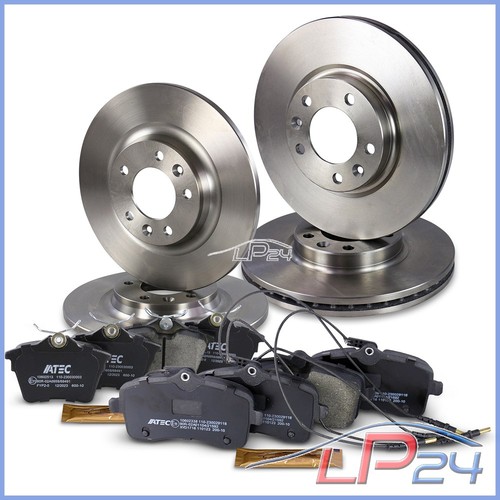Disque plaquettes frein - 4x,