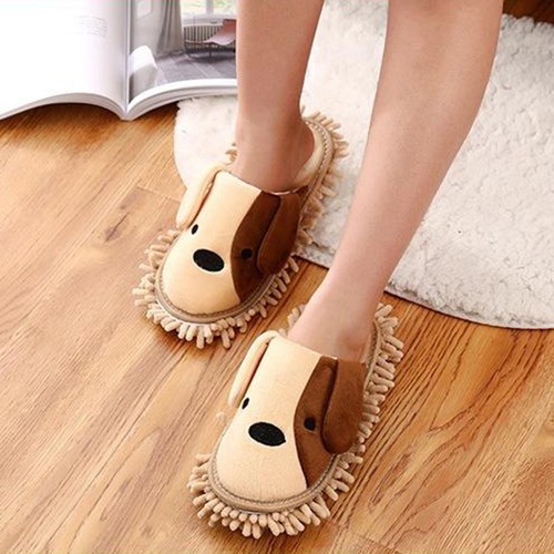 Chaussons vadrouille dessin - de,