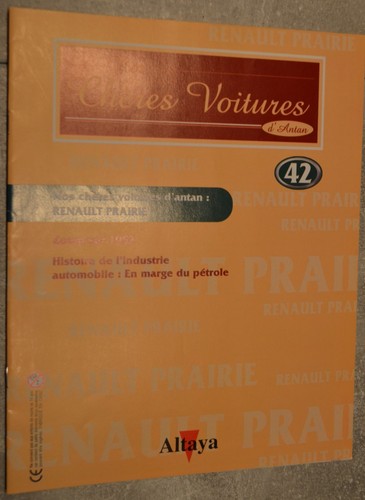 Fascicule nos cheres voitures - fascicule,
