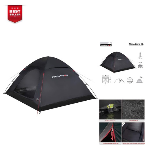 High peak monodome tente - xl,