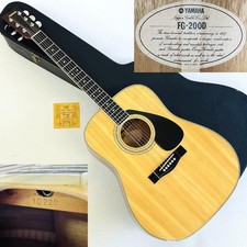 Guitare acoustique Yamaha FG-200D Japon vintage années 80 fabriquée...