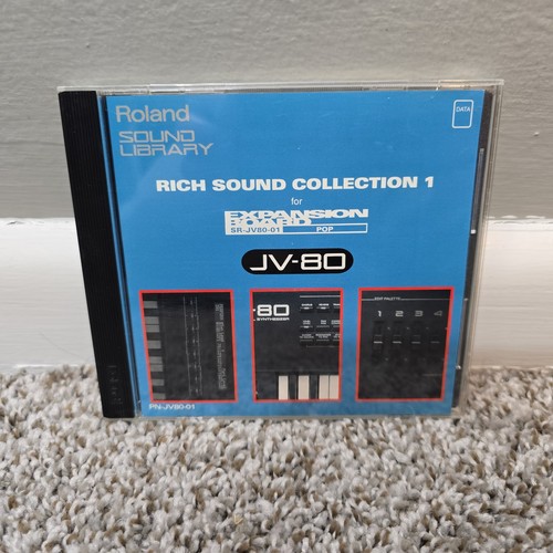 Roland jv80 rich sound - roland,