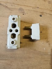 Ancien fusible en porcelaine 25 Ampères  Legrand + Porte fusible