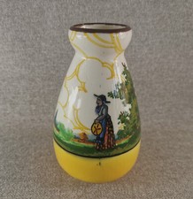 MAGNIFIQUE VASE EN FAIENCE DE