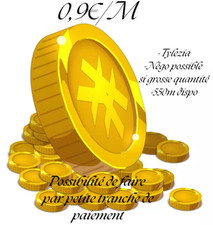 Dofus Kamas Tylezia  : 0,9 € / M - 550 millions dispo  