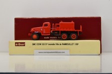 COFFRET GMC CCKW 353 POMPIERS DE RAMBOUILLET SIBUR 1/50