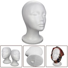 T��te de mannequin femme l��g��re id��ale pour chapeau pour pr��sentoirs perruqu