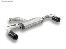 Remus Inox Duplex Échappement Sport VW Golf 6 Gti Chaque 98mm Street Race Noir