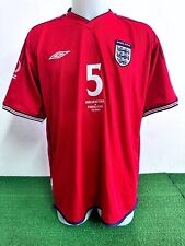 Maillot Angleterre England World Cup Match Worn Issue Shirt Jersey Camiseta COA