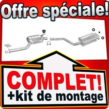 Ligne pot d'échappement pour