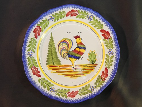 Assiette faience quimper - assiette,