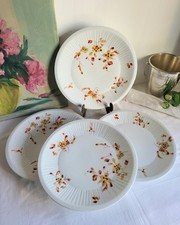 4 Assiettes Plates en Porcelaine Haviland France Limoges
