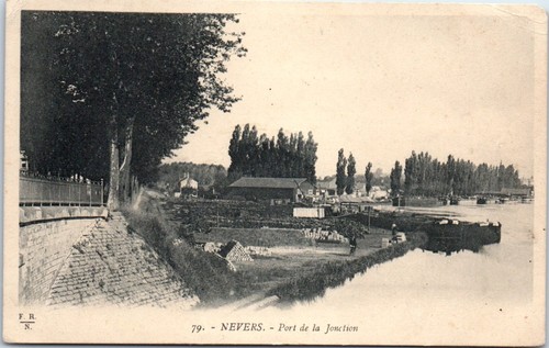 Nevers carte postale - -,