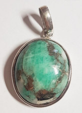 10,89g Pendentif Emeraude