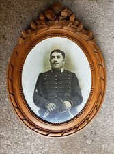 Grand cadre ovale à noeud en