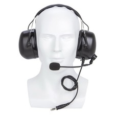 Casque d'aviation pour pilote tactique Oreillette Microphone pour U94 PTT Talkie