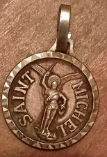 Médaille Religieuse Ancienne Mont Saint-Michel Normandie (Bretagne) 