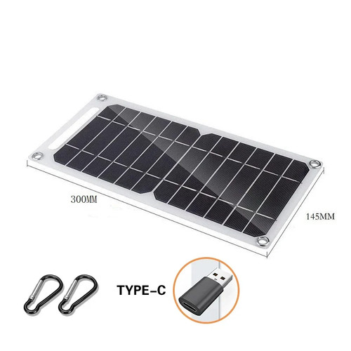 Panneau solaire 30w - panneau, type-c