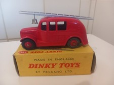 DINKY TOYS STREAMLINED  POMPIERS + BOITE D'ORIGINE N°250 MADE IN ENGLAND MECCANO