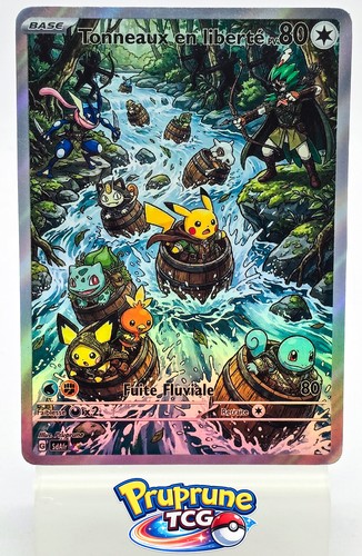 Carte pokémon tonneaux - carte, en