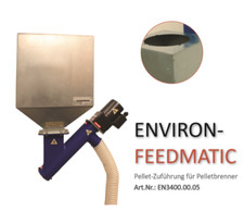 ENVIRON Feedmatic Pellet-Zuführung pour Brûleur à Granulés Pelletzufuhr