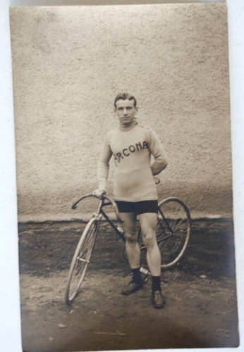 1938 photo carte - postale, roue