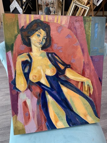 Tableau huile sur - :,