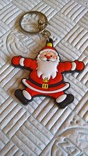 Father Christmas rubber keying