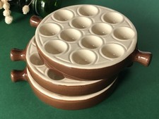 3 poelons à escargots 12