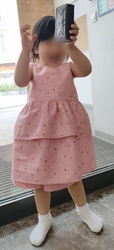 Robe sans manche - , motifs