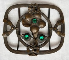 BELLE BOUCLE DE CEINTURE ART NOUVEAU EN PARFAIT ÉTAT