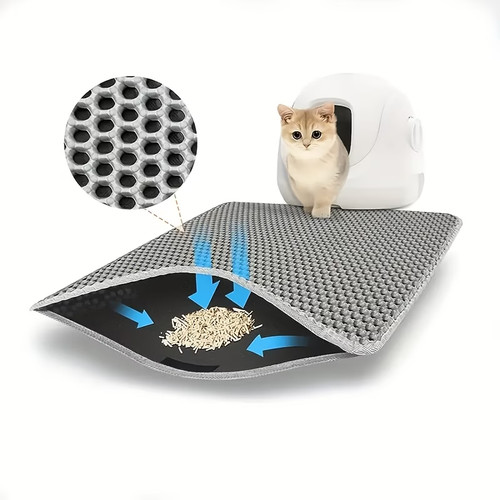 Tapis litière chat 30x30 - tapis,