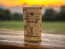 Ancienne Boîte De Poudre Pour Chasse Pyroxylée - Sevran-Livry