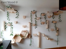 Parc'Wood - Parcours mural en bois pour chats - fabrication sur demande
