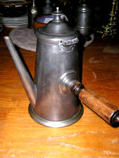 SUPERBE CAFETIERE ou CHOCOLATIERE - XIXe-  ETAIN - LA PARISIENNE